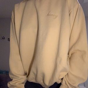 Pacsun honey crewneck